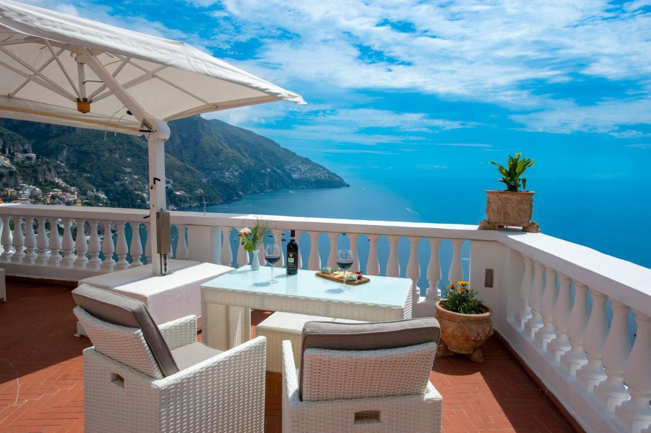 Villa Briganti Seaview Terrace Positano Kültér fotó