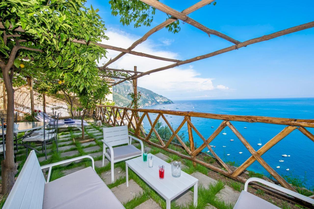 Villa Briganti Seaview Terrace Positano Kültér fotó